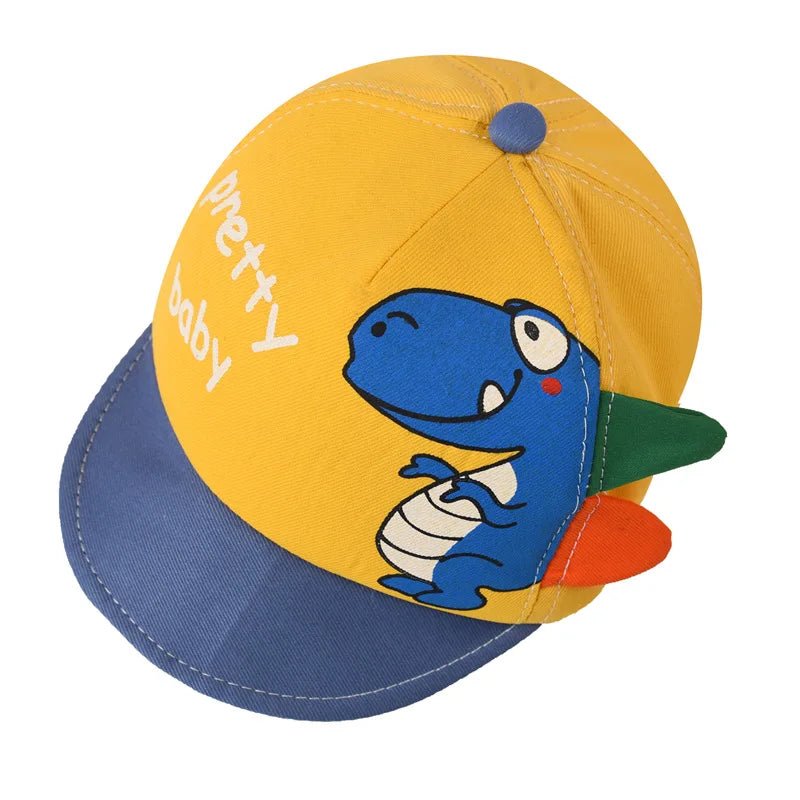 Baby Summer Baseball Cap Cute Dinosaur Baby Hat Cartoon Bear Sun Hat