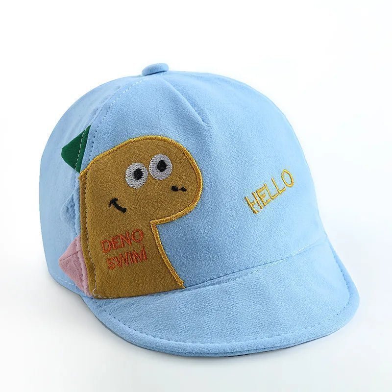 Baby Summer Baseball Cap Cute Dinosaur Baby Hat Cartoon Bear Sun Hat