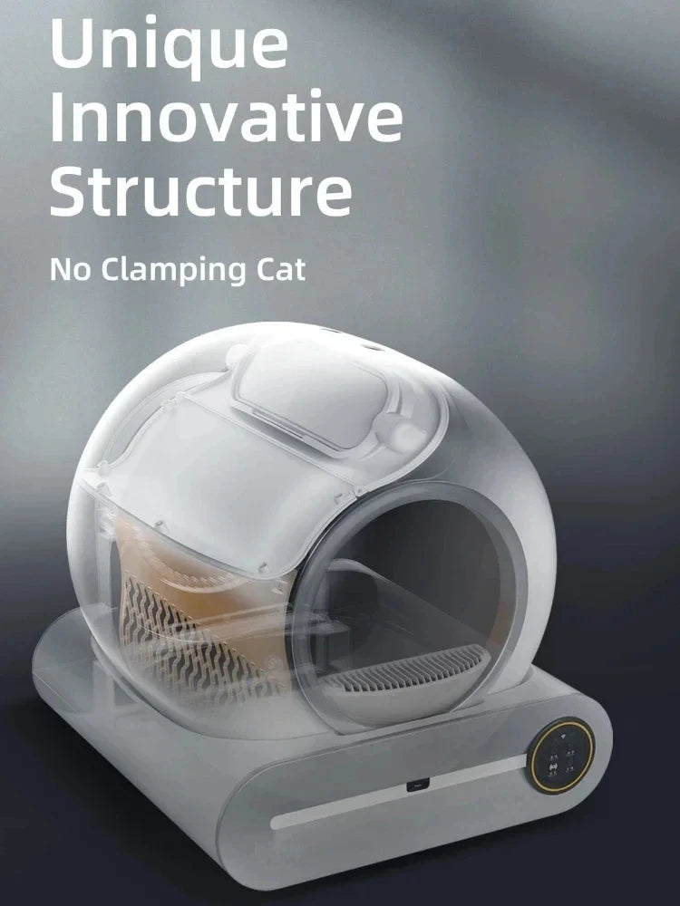 Automatic Smart Cat Litter Box Self-Cleaning | Fully Enclosed Cat Litter Box Pet Toilet