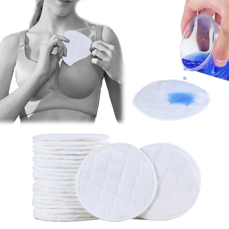 Breast Pads Nursing Disposable, Slim Super Absorbent Breathable Cotton