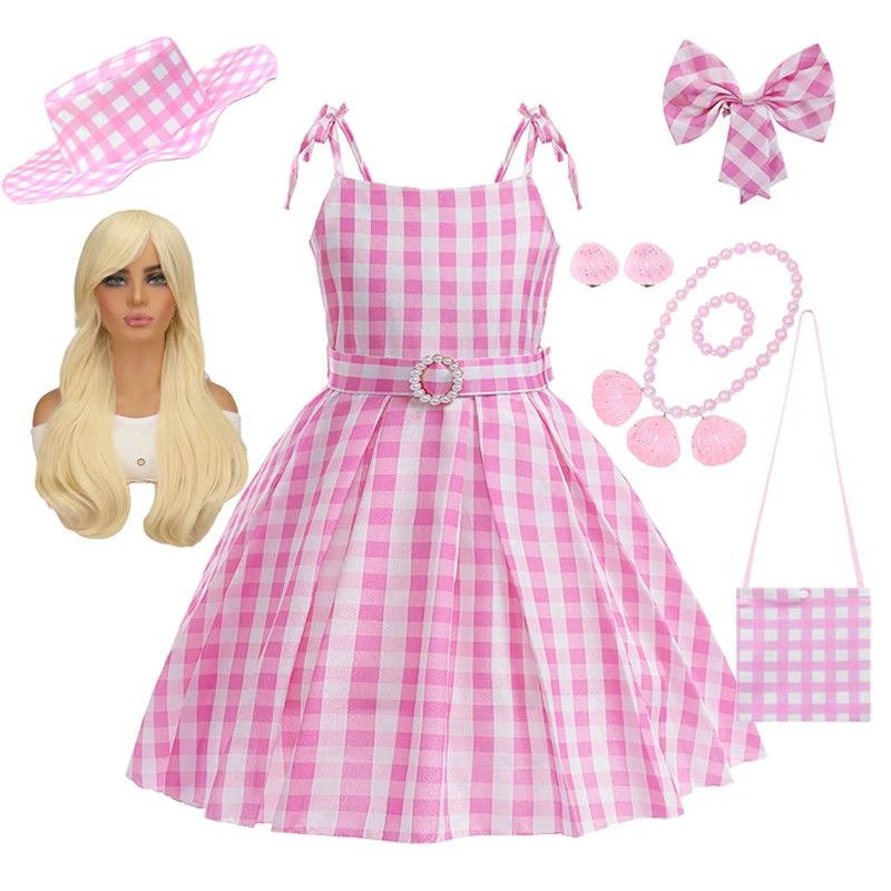 Barbie Halloween Costume - Toddler Girls Pink Top & Trousers Party Set