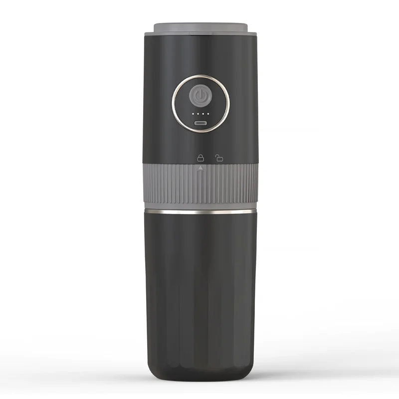 All-in-One Coffee Maker Travel-Friendly Handheld Espresso Machine with Built-in Grinder MINI for Home And Outdoor use