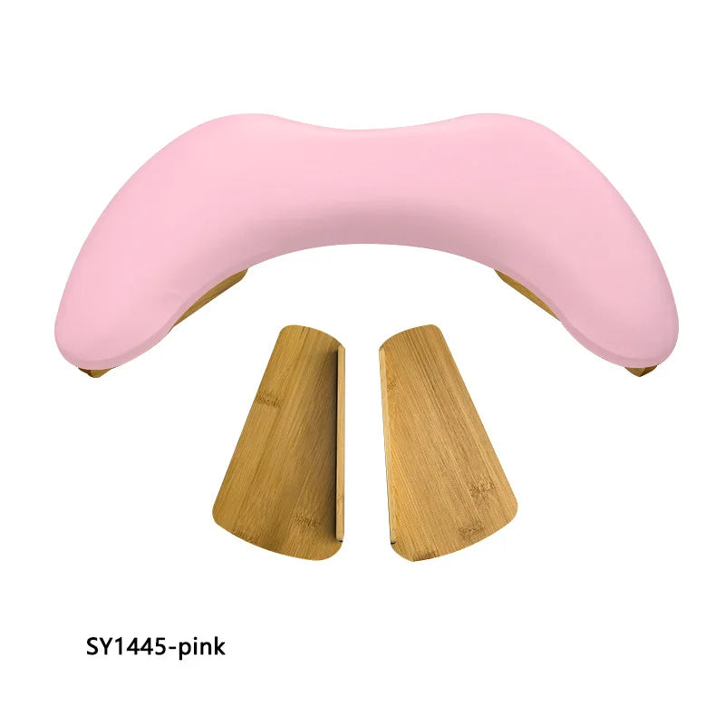 Manicure Hand Rest with Detachable Brackets U Shaped Arm Rest for Nails Tech
