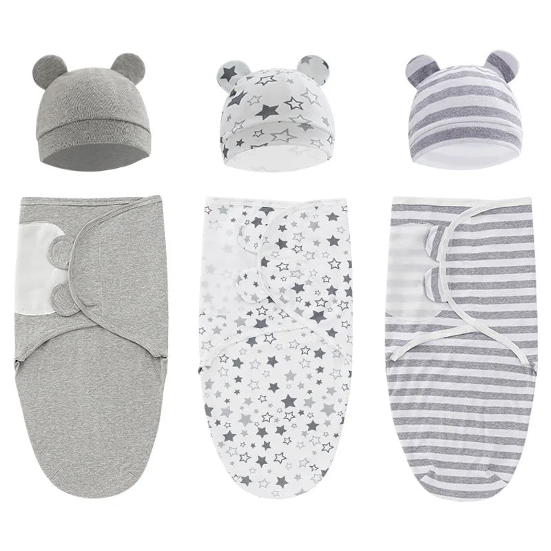 Cotton Newborn Sleepsack Baby Sleeping Bag Swaddle Wrap Soft Blanket