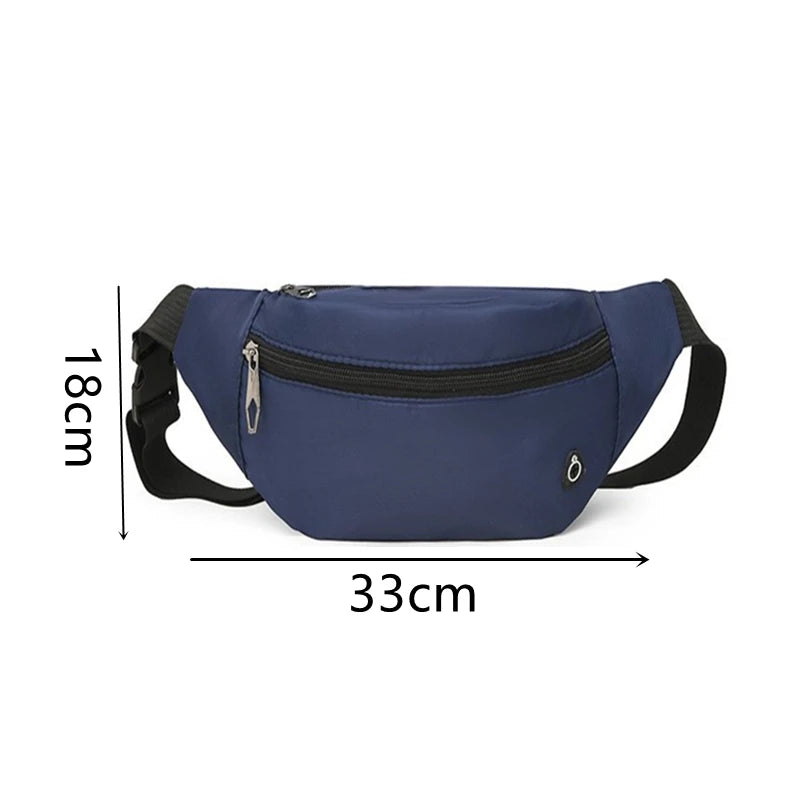Fanny Pack Waist Belt Bag, Women and Men With Adjustable Strap For Travel, Running