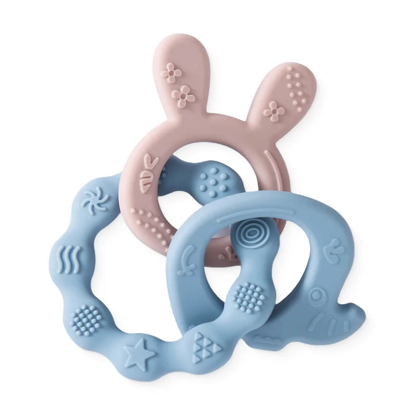 Teether Ring - Safe & Durable Baby Teething Toy for Soothing Relief