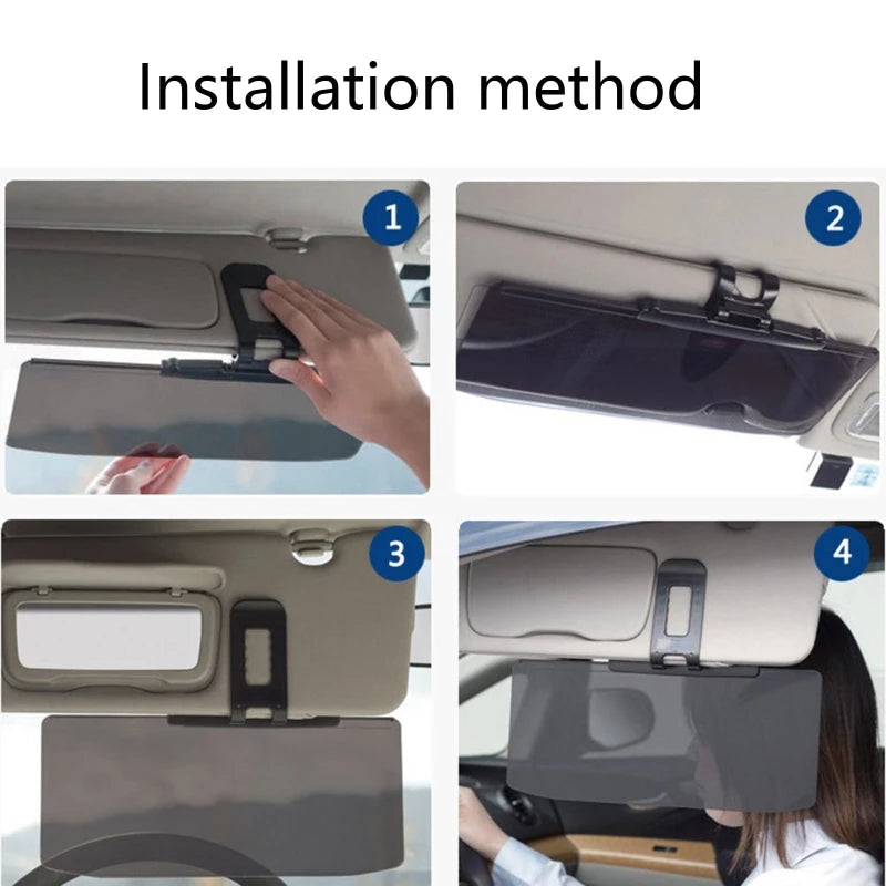 Auto Sunvisor Anti-glare Anti-light Fog Goggles Car Front Driver Side for Protec