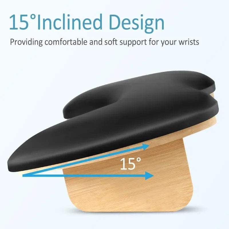 Manicure Hand Rest with Detachable Brackets U Shaped Arm Rest for Nails Tech