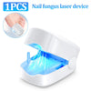 Portable Grey Nail Assist Tool UV Professional Nail Fungus Cleaning Laser Device Nail Phototherapy Lamp Type-C Charging Wholesal