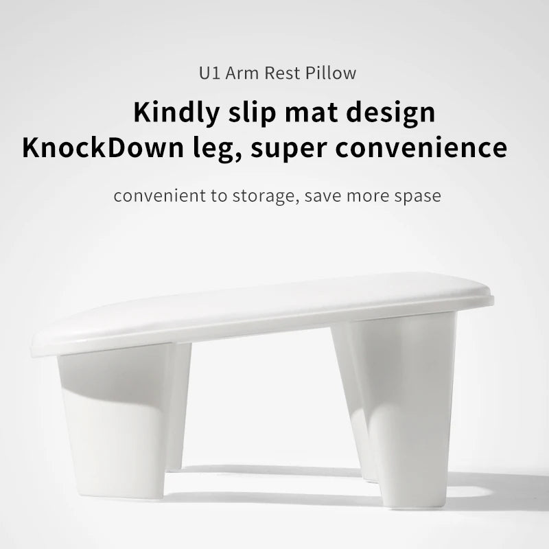 Two Hands Nail Art Hand Pillow Portable Removable Stand Tilt Design Manicure Stand Hand Pillow PU Material Hand Pillow Cushion