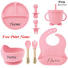 Silicone Feeding Set - Safe & Durable Baby Utensils for Mealtime Fun