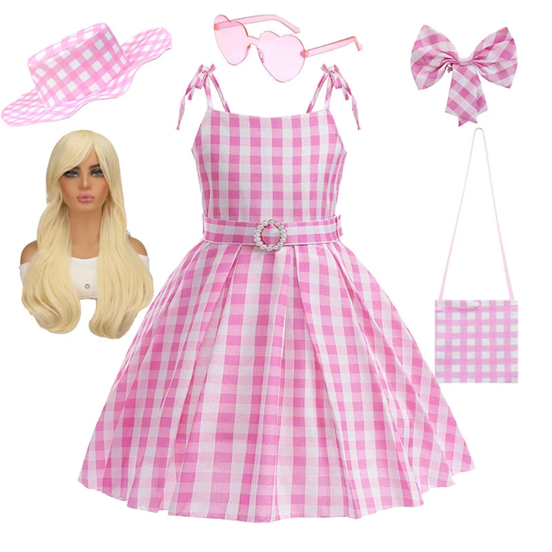 Barbie Halloween Costume - Toddler Girls Pink Top & Trousers Party Set