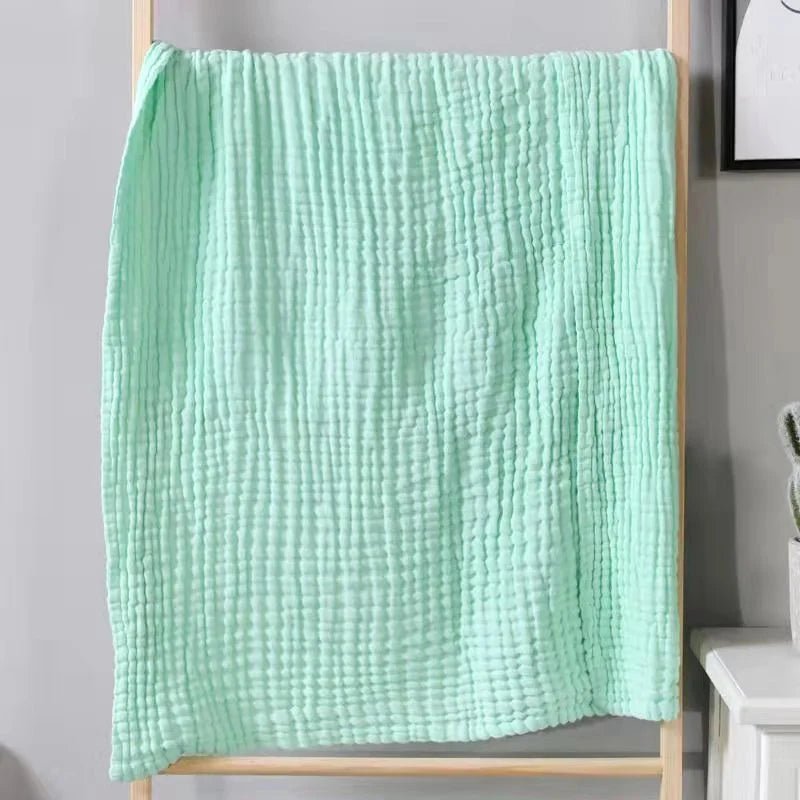 Muslin Blankets: Baby Swaddle Newborn Wrap, Stroller Cover, Bath Towel