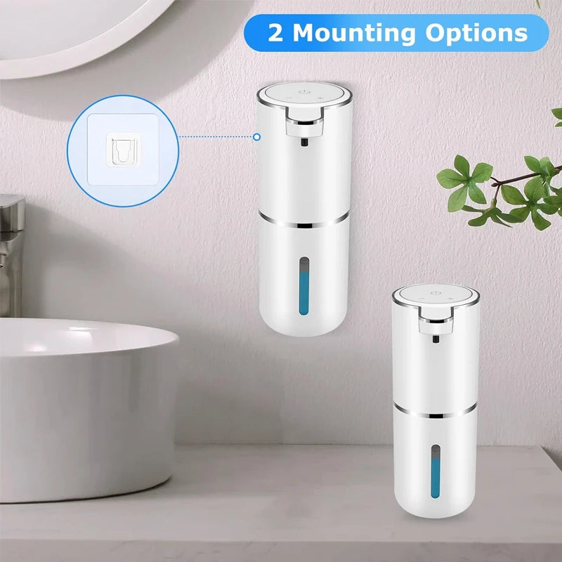 400ml Touchless Automatic Liquid Soap Dispensers TYPE-C High Battery Life