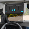Sun Visor for Car Adjustable Extension Car Visor Sun Shade for Safe Driving Black