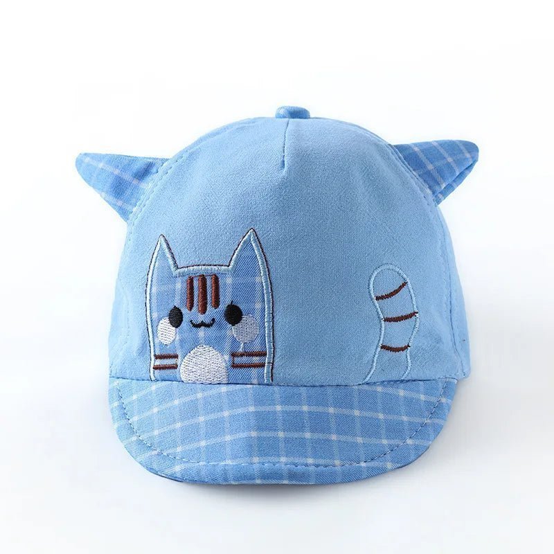 Baby Summer Baseball Cap Cute Dinosaur Baby Hat Cartoon Bear Sun Hat