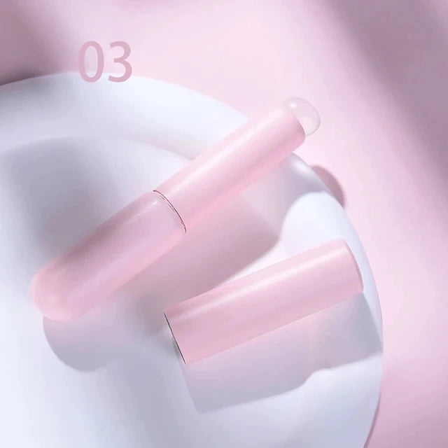 3 PCS Silicone Lip Brush, Balm Applicator, Soft Makeup Brush