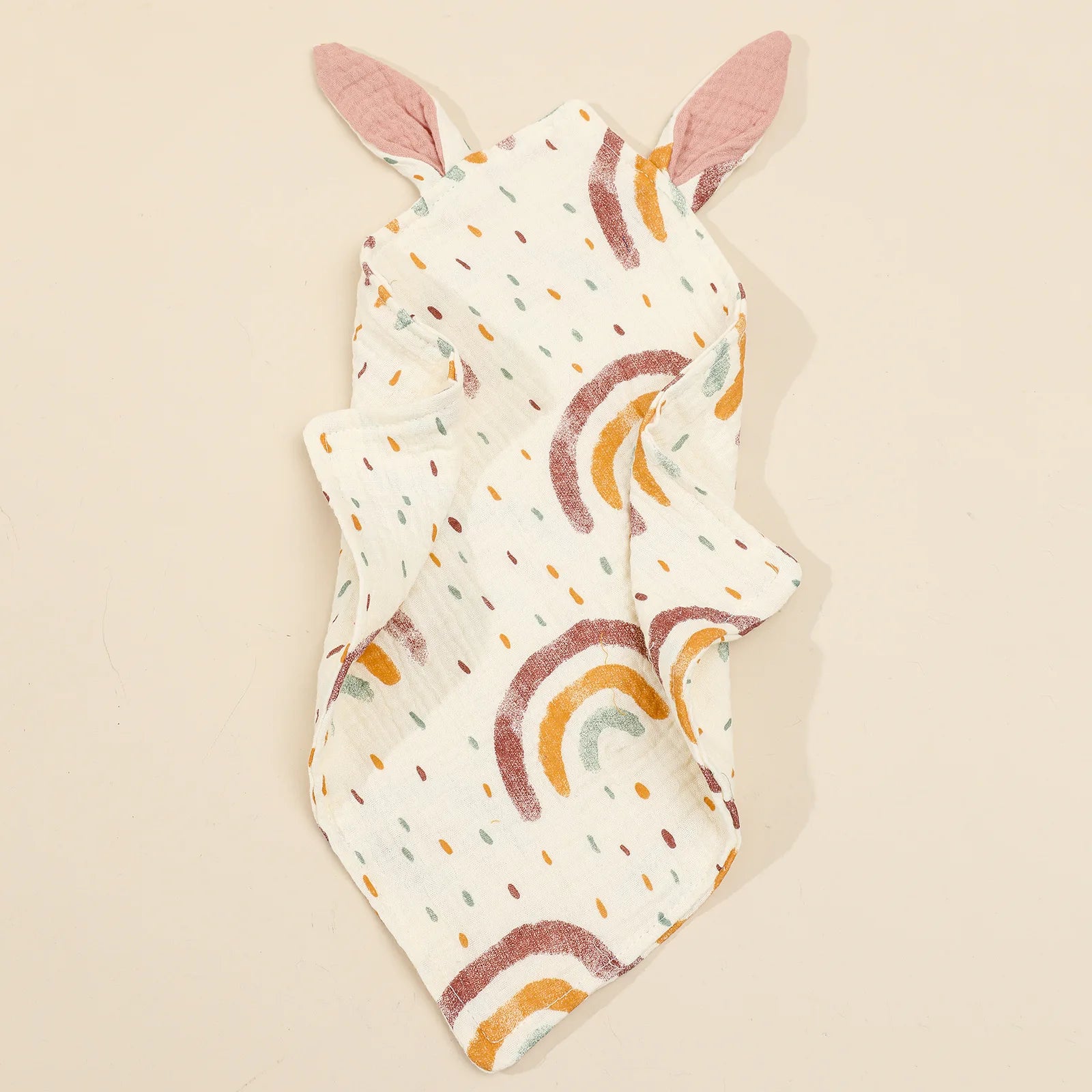 Burp Cloths for Newborn: Baby Soothe Cotton Muslin Comforter Blanket.