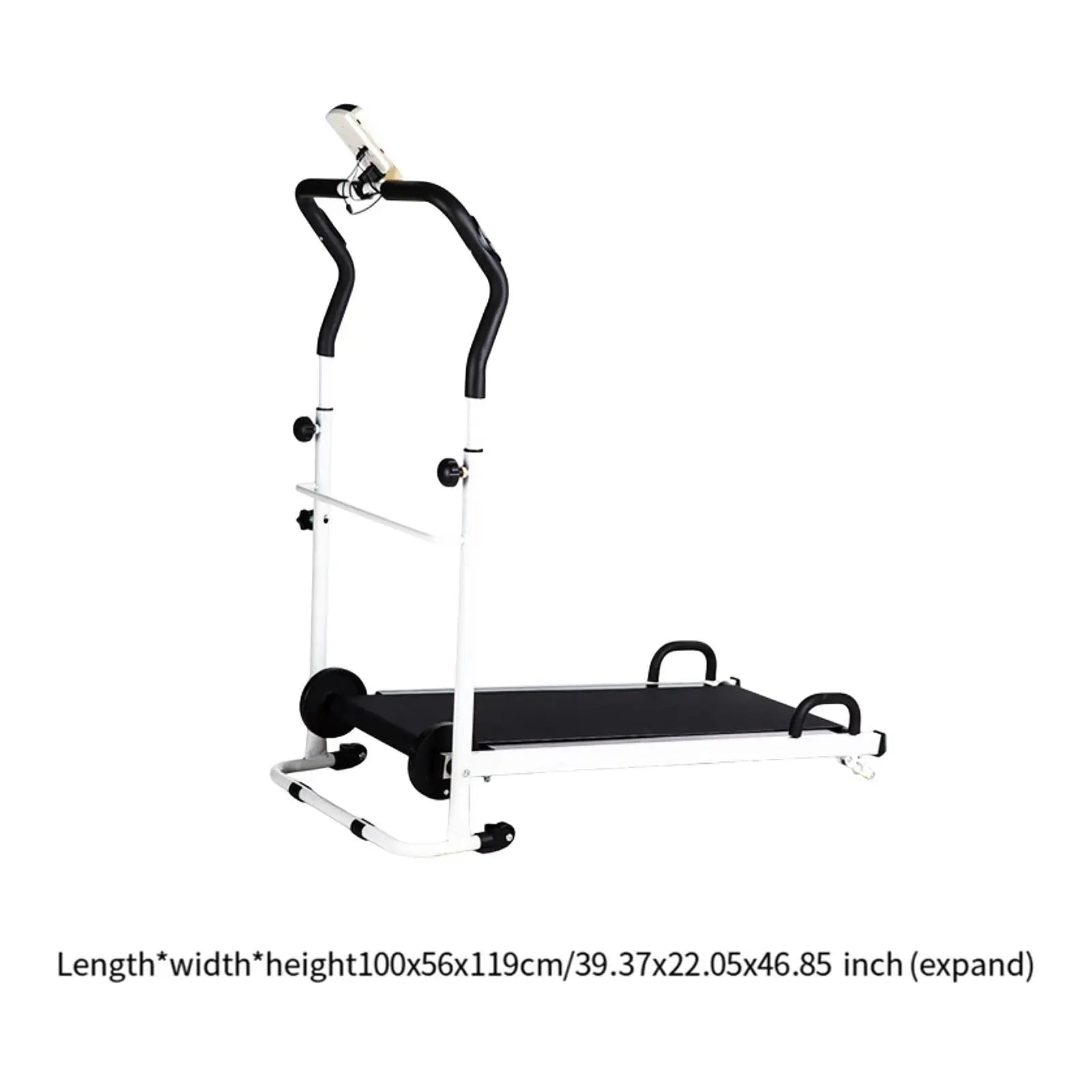 Foldable Treadmill Space Saving Walking Machine for Running Household Home