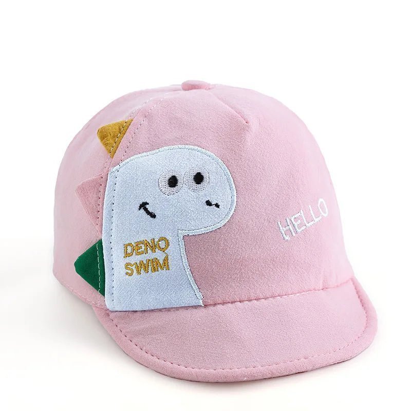 Baby Summer Baseball Cap Cute Dinosaur Baby Hat Cartoon Bear Sun Hat