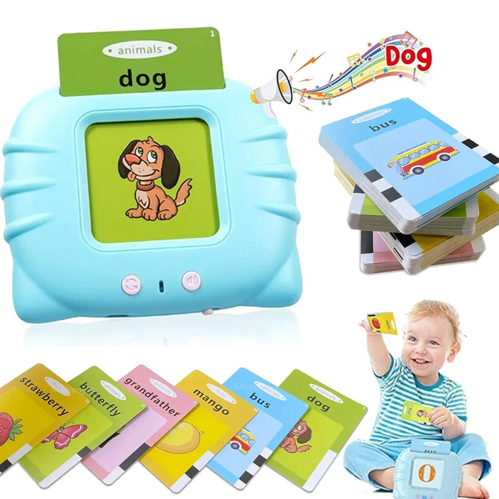 Talking Flashcards - Interactive Learning Cards for Kids with Sound
