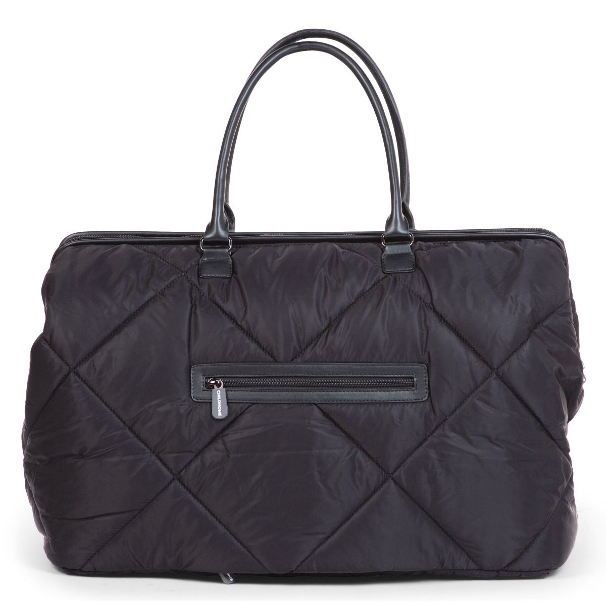 Cloud Comfort Puffer Mommy Bag - Black
